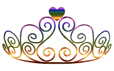 Colorful Tiara 2 clipart