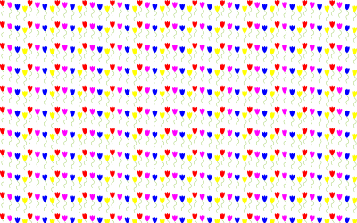 Colorful Tulips Seamless Pattern clipart
