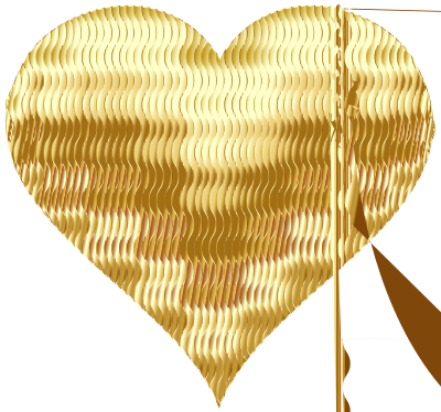 Colorful Wavy Heart 10 clipart