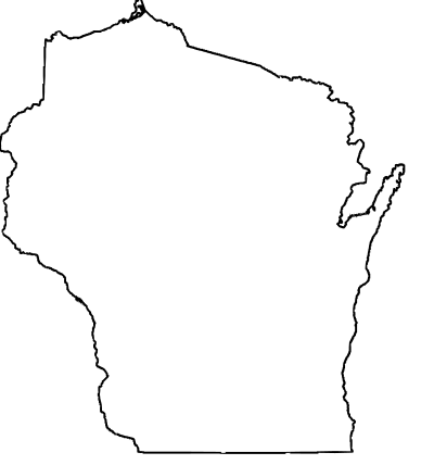 Coloring Book Wisconsin clipart