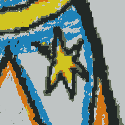 Coloring with kids is fun clipart