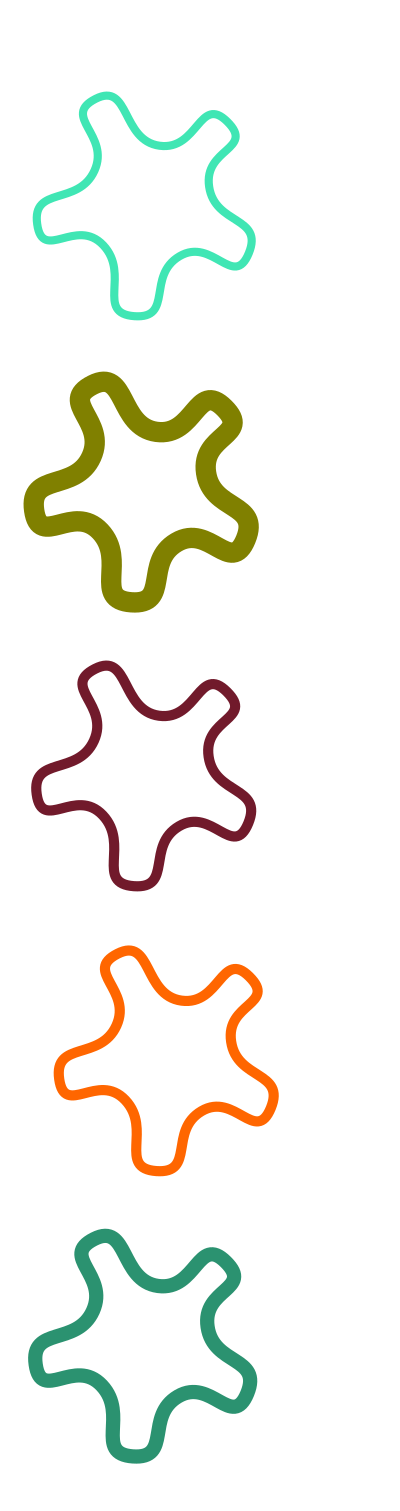 Colorizable Waxy-Candy Outlines clipart