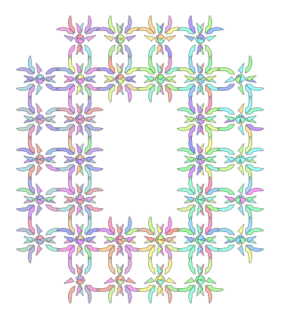 Colour frame clipart