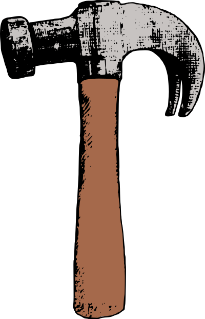 Colour Hammer clipart