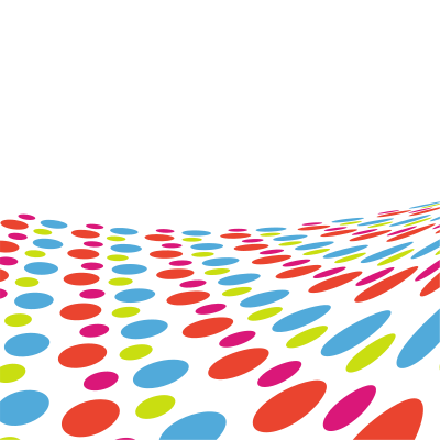 Coloured dotted pattern clipart