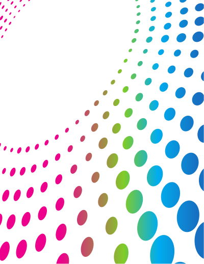Coloured dotted pattern background clipart