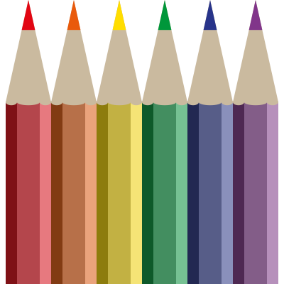 Coloured Pencils clipart