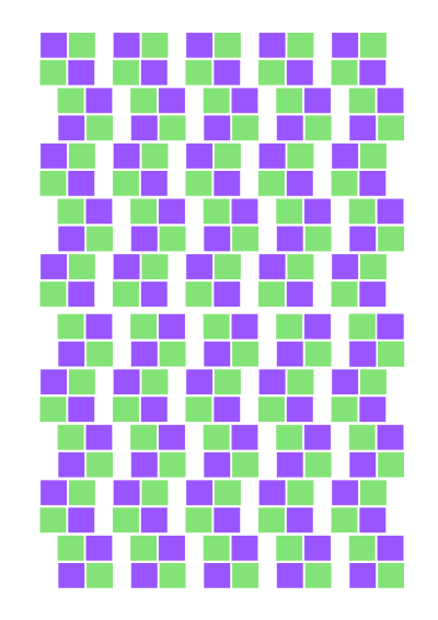 Coloured squares clipart