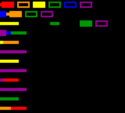 Colourful bricks pattern clipart