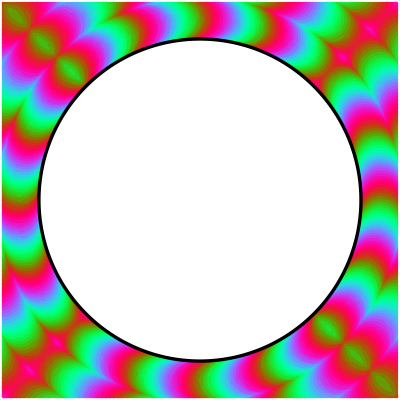 Colourful frame 4 clipart