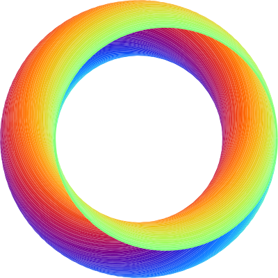 Colourful ring clipart