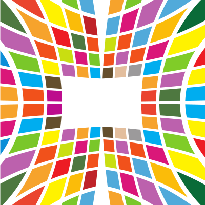 Colourful tiles pattern clipart