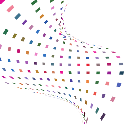 Colourful tiles swirl clipart
