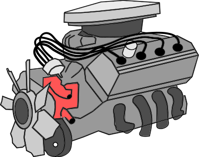 Combustion engine clipart
