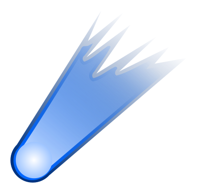 Comet clipart