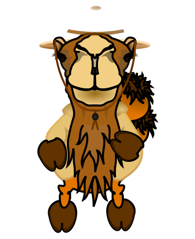 Comic Camel - Discoverer clipart