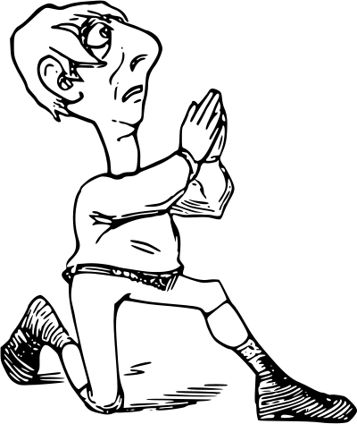 Comic character 2 clipart