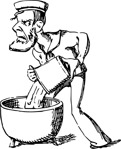 Comic character 77 clipart