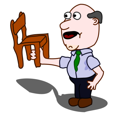 Comic characters: Fatman clipart
