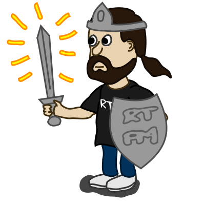 Comic characters: Fighter clipart