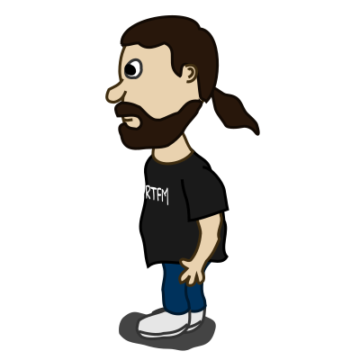 Comic characters: Profile clipart