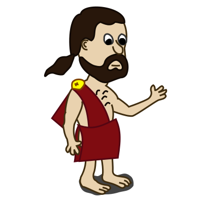 Comic characters: Toga clipart