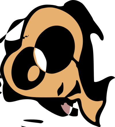 Comic fish clipart