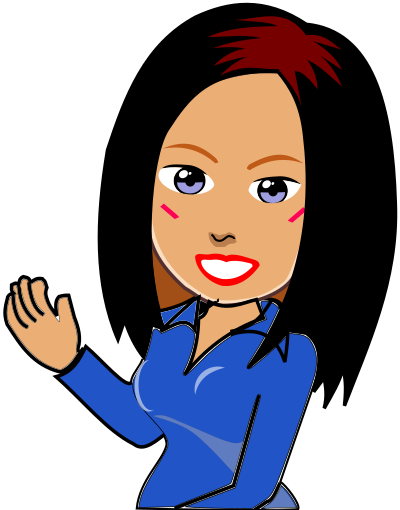 Comic-Girl clipart