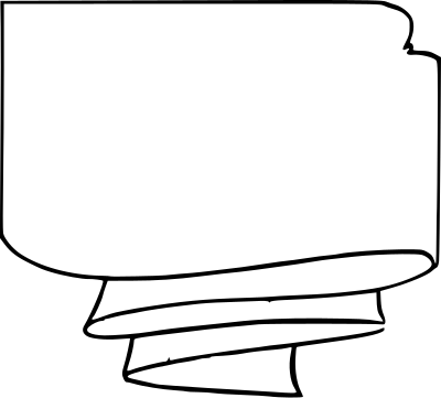 Comic panel clipart