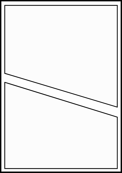 Comic template 5 clipart