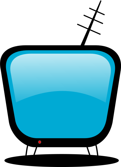 comic TV clipart