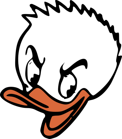 Comics duck clipart