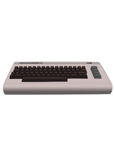 Commodore 64 Computer clipart