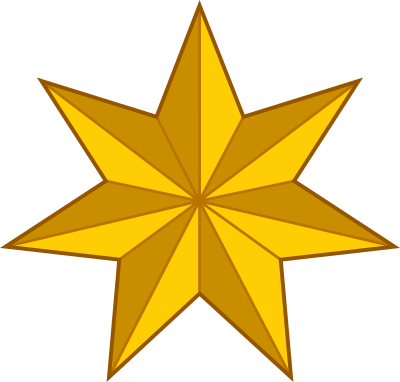 Commonwealth star clipart