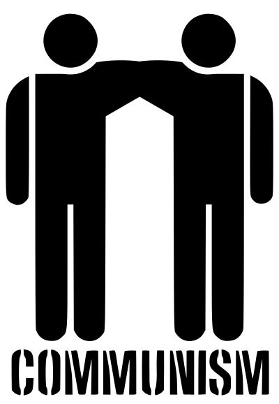 Communism stencil clipart