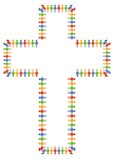 Community Cross clipart