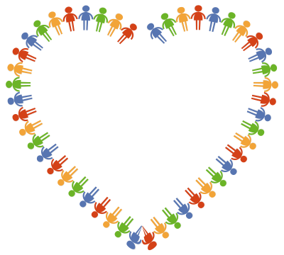 Community Heart clipart