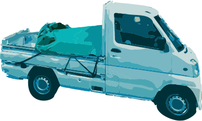 Compact Pickup Truck clipart
