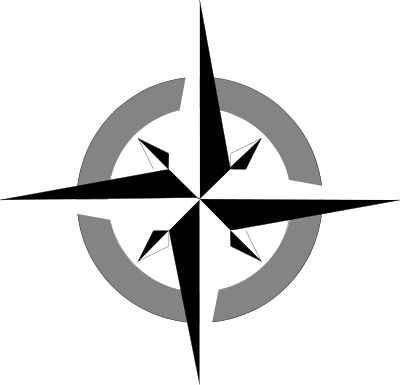 Compass rose 2 clipart