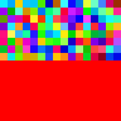 Compositing test with filtering clipart
