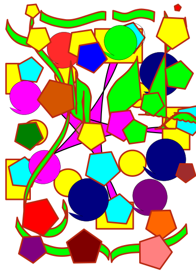 Composition-color clipart