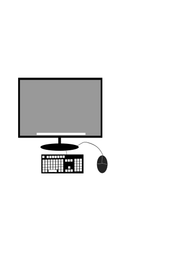 COMPUTER ALL IN ONE clipart