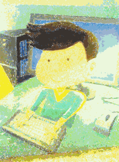 Computer Boy clipart