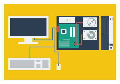Computer Inside clipart