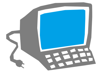 Computer refixed clipart