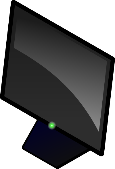 Computer screen clipart