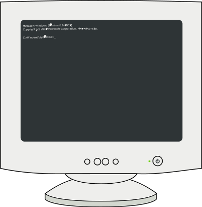 Computer screen clipart