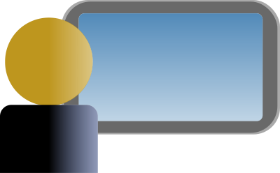 Computer User clipart