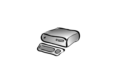 Computer zazou clipart