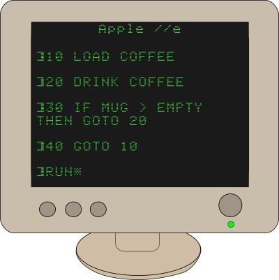 Computing In The Morning clipart